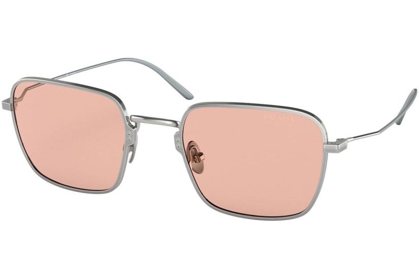 Prada PR 54WS (05Q03F) 52 | Unisex Pembe Güneş Gözlüğü